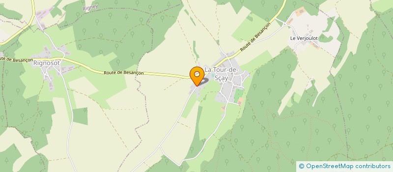 localisation de l'entreprise GAEC DE LA CHAILLE à LA BRETENIERE