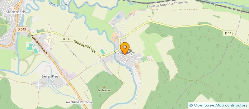 localisation de l'entreprise GAEC DE LA CHAPELLE à VILLECLOYE
