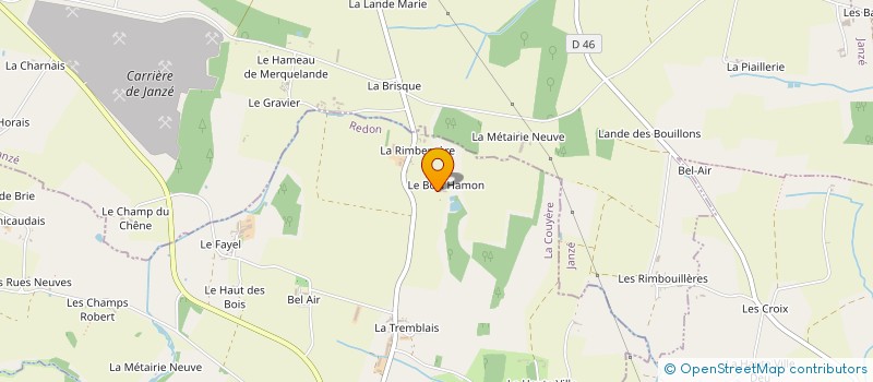localisation de l'entreprise GAEC DE LA CHAPELLE à LA COUYERE