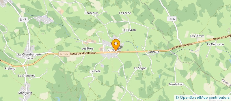 localisation de l'entreprise GAEC DE LA CHAPELLE à SAINT-MAURICE-DE-LIGNON