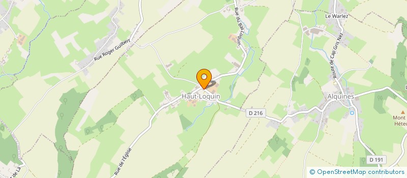 localisation de l'entreprise GAEC DE LA CHAPELLE  HAUT-LOQUIN