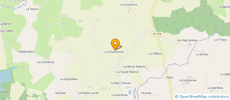 localisation de l'entreprise GAEC DE LA CHARBONNELAIS à VAL-D'IZE