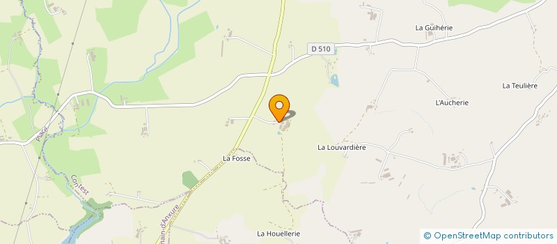 localisation de l'entreprise GAEC DE LA CHARMILLE  CONTEST