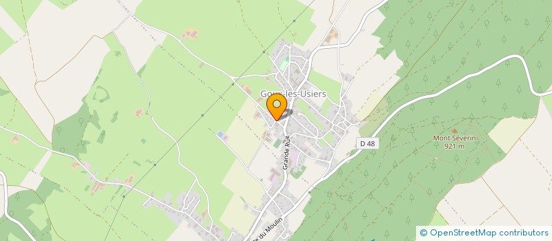 localisation de l'entreprise GAEC DE LA CHARMILLE à VAL D'USIERS