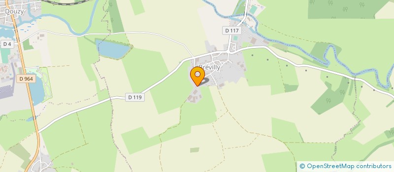 localisation de l'entreprise GAEC DE LA CHENAIE à BREVILLY