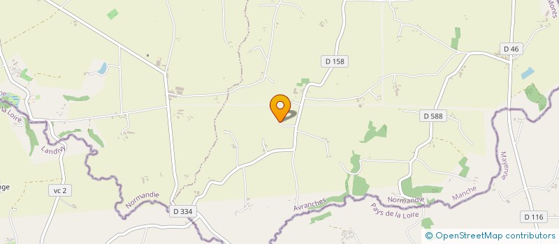localisation de l'entreprise GAEC DE LA CHESNIERE à SAVIGNY-LE-VIEUX