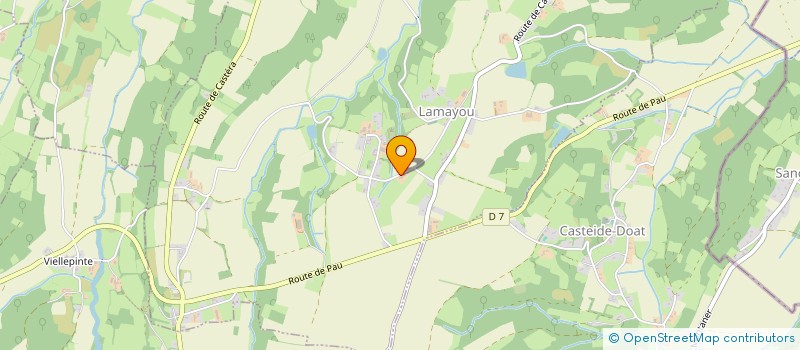 localisation de l'entreprise GAEC DE LA CHOUROTTE à LAMAYOU