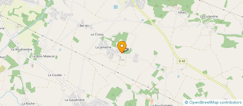 localisation de l'entreprise GAEC DE LA CLOSETTE à VIGNEUX-DE-BRETAGNE