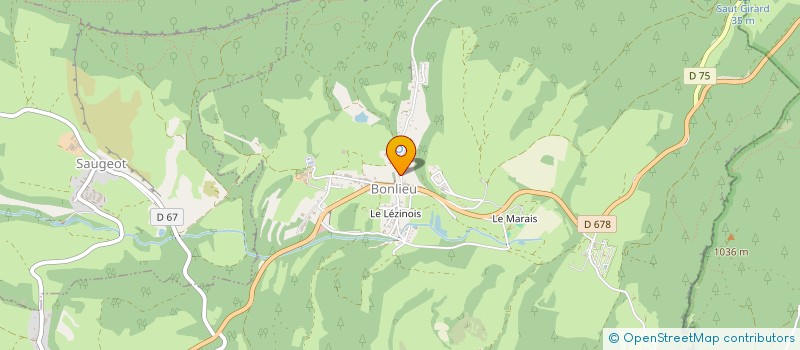 localisation de l'entreprise GAEC DE LA COMBE DE SONGESON à SONGESON