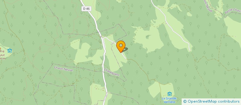 localisation de l'entreprise GAEC DE LA COMBE DES CIVES à CHAPELLE-DES-BOIS