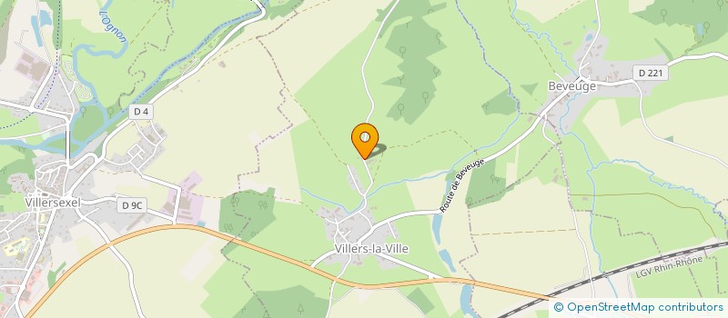 localisation de l'entreprise GAEC DE LA COMTOISE MS à VILLERS-LA-VILLE