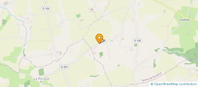 localisation de l'entreprise GAEC DE LA CORBIERE  TERRES DE DRUANCE