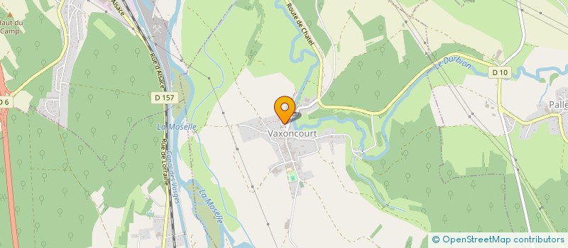 localisation de l'entreprise GAEC DE LA COTE ROUGE à VAXONCOURT