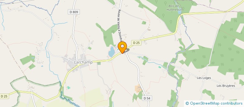 localisation de l'entreprise GAEC DE LA COUR BEAUCHENE à TINCHEBRAY-BOCAGE