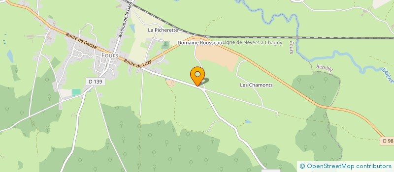 localisation de l'entreprise GAEC DE LA CROIX DENIS à MONTAMBERT