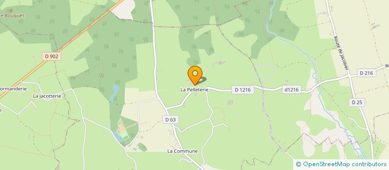 localisation de l'entreprise GAEC DE LA CROIX VARENGUE à SAINT-GERMAIN-DE-TOURNEBUT