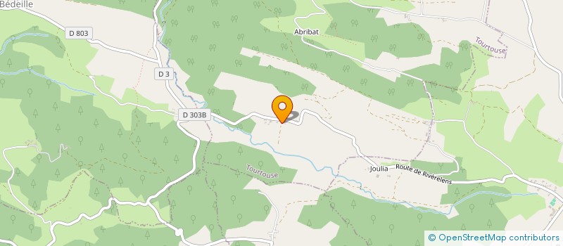 localisation de l'entreprise GAEC DE LA CROUZETTE à MONTARDIT