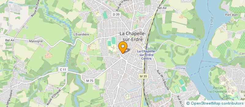 localisation de l'entreprise GAEC DE LA CRUBRAIE à SUCE-SUR-ERDRE