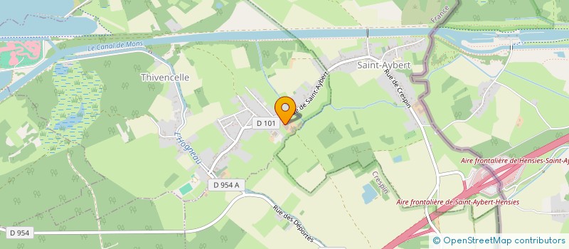 localisation de l'entreprise GAEC DE LA DODAINE à THIVENCELLE