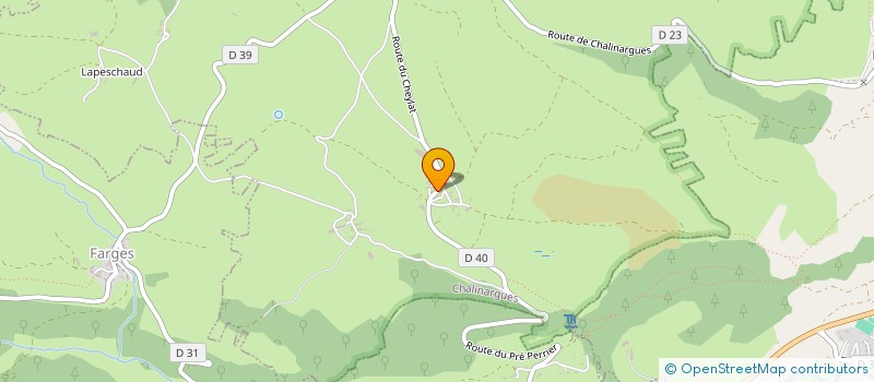localisation de l'entreprise GAEC DE LA FAUNE à REZENTIERES