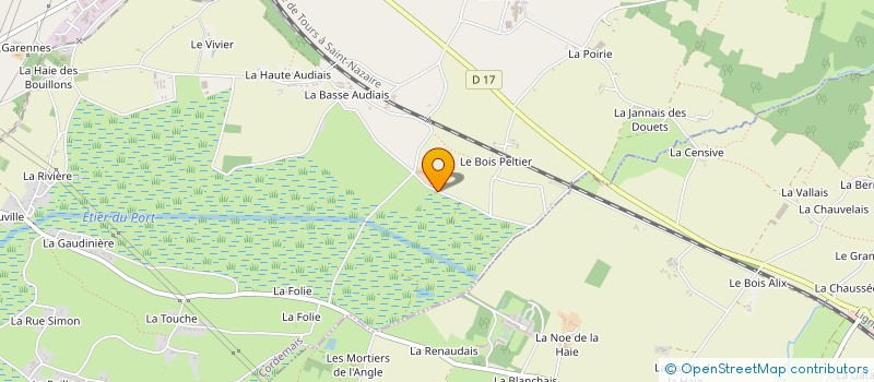 localisation de l'entreprise GAEC DE LA FENETRE à CORDEMAIS