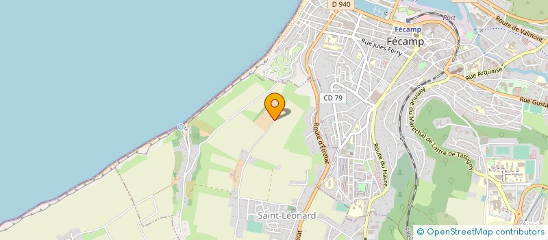 localisation de l'entreprise GAEC DE LA FERME D ARGENT  SAINT-LEONARD