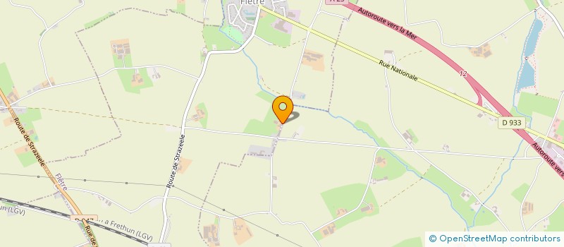 localisation de l'entreprise GAEC DE LA FERME DEQUIDT à FLETRE