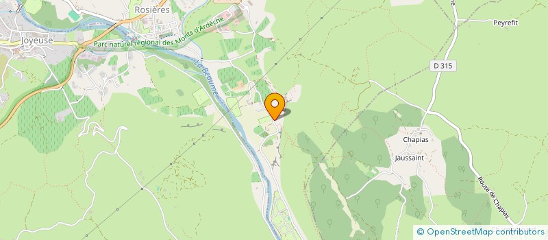 localisation de l'entreprise GAEC DE LA FERME DES 2 SOURCES  ROSIERES