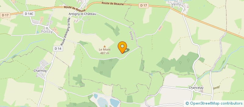 localisation de l'entreprise GAEC DE LA FERME DES BOIS  LE FETE