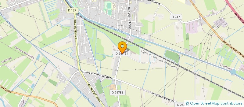 localisation de l'entreprise GAEC DE LA FERME VENDROUX à COULOGNE