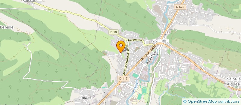 localisation de l'entreprise GAEC DE LA FEUILLE à LIEURAC