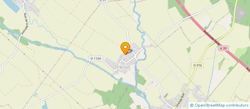 localisation de l'entreprise GAEC DE LA FLEUR D'ORGE  TRECLUN