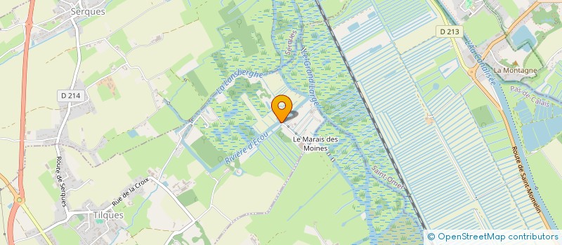 localisation de l'entreprise GAEC DE LA FONTAINE à TILQUES