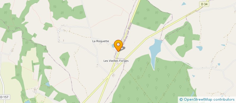 localisation de l'entreprise GAEC DE LA FONTALLERIE  ADRIERS