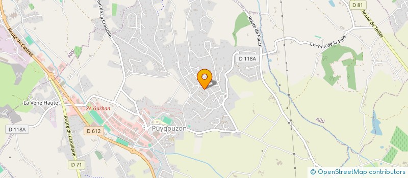 localisation de l'entreprise GAEC DE LA FONTANARIE  PUYGOUZON