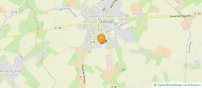 localisation de l'entreprise GAEC DE LA FORGE  SAINT-JOUIN-BRUNEVAL