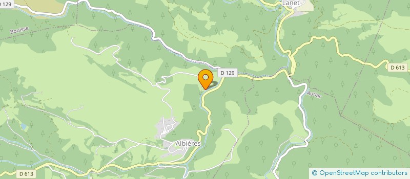 localisation de l'entreprise GAEC DE LA FOUNT D ALBIERES à ALBIERES