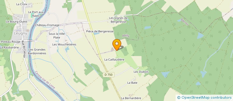 localisation de l'entreprise GAEC DE LA FOURNERAIE à BARROU