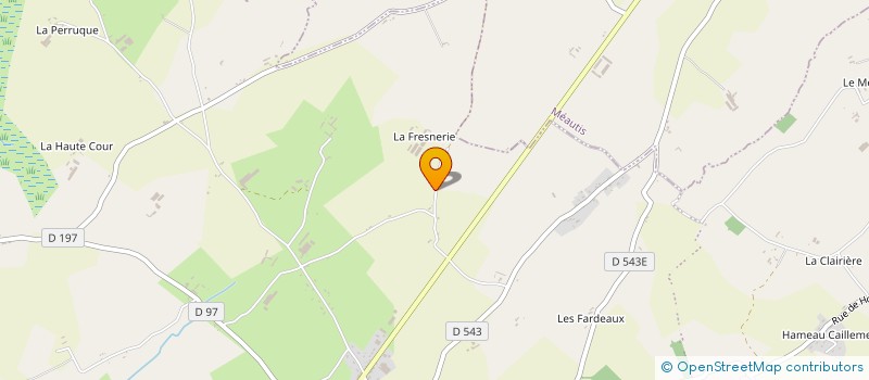 localisation de l'entreprise GAEC DE LA FRESNERIE à TERRE-ET-MARAIS