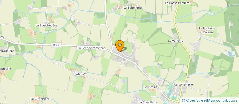 localisation de l'entreprise GAEC DE LA GALERNE à LOIREAUXENCE
