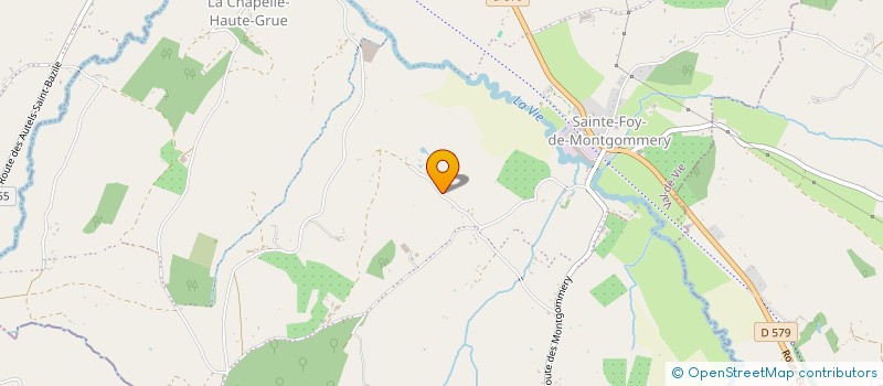 localisation de l'entreprise GAEC DE LA GARENNE à CASTILLON-EN-AUGE