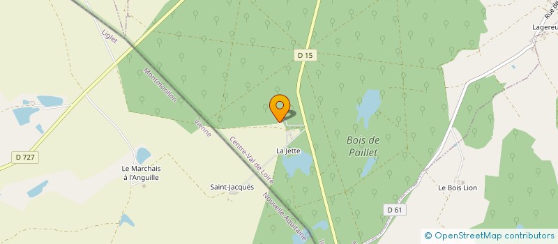 localisation de l'entreprise GAEC DE LA GAYETTERIE à BELABRE