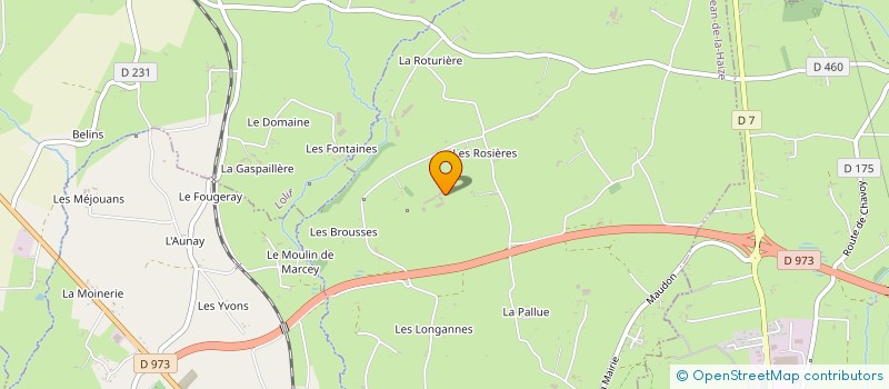 localisation de l'entreprise GAEC DE LA GIFFARDIERE  SAINT-JEAN-DE-LA-HAIZE