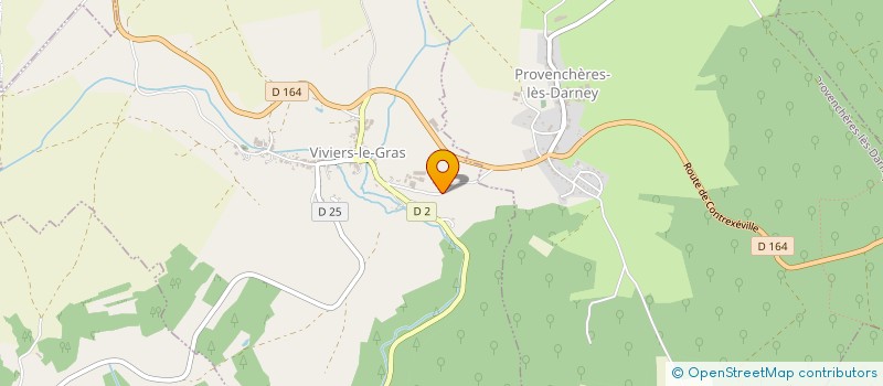 localisation de l'entreprise GAEC DE LA GOSPA à VIVIERS-LE-GRAS