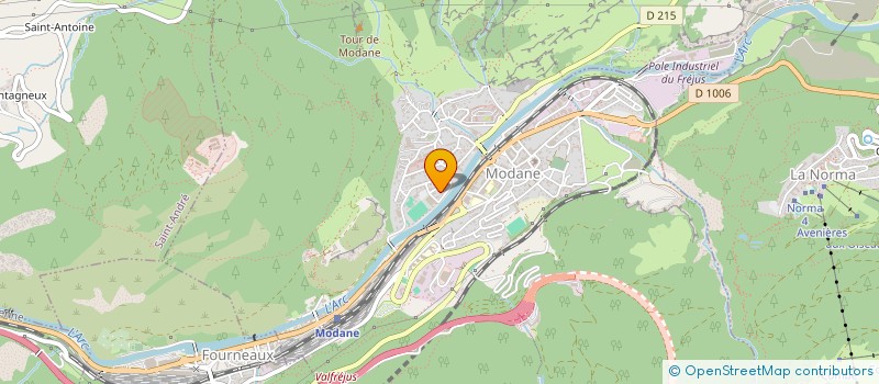 localisation de l'entreprise GAEC DE LA GRANDE CASSE à VAL-CENIS