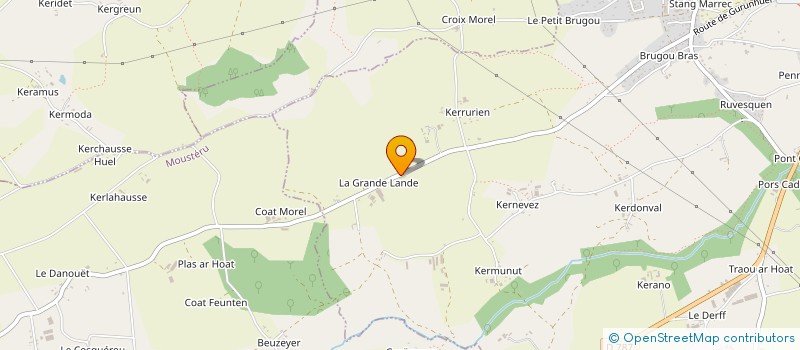 localisation de l'entreprise GAEC DE LA GRANDE LANDE à GRACES