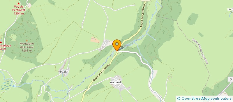 localisation de l'entreprise GAEC DE LA GRIFFE à BESSE ET SAINT ANASTAISE