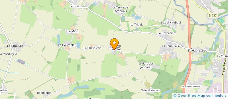 localisation de l'entreprise GAEC DE LA GRIVOIS à PLECHATEL