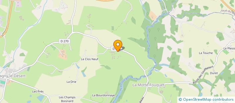 localisation de l'entreprise GAEC DE LA HAIRIE à MAGNY-LE-DESERT