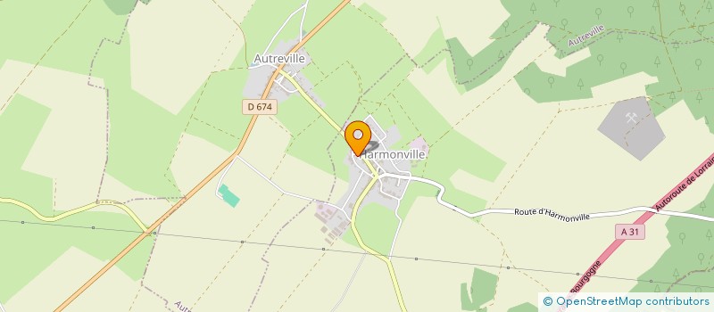localisation de l'entreprise GAEC DE LA HAYE à HARMONVILLE